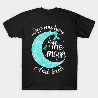 love ptsd hero to the moon T-Shirt